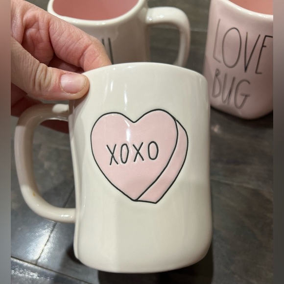 RAE DUNN Valentine’s Day Coffee Mug Lot - Picture 6 of 11